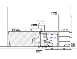 Plunge Pool 5.75 X 7 X 2.5 Feet 