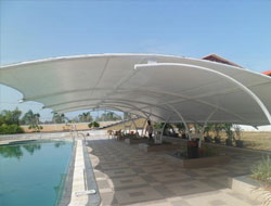 Tensile Pool Cover